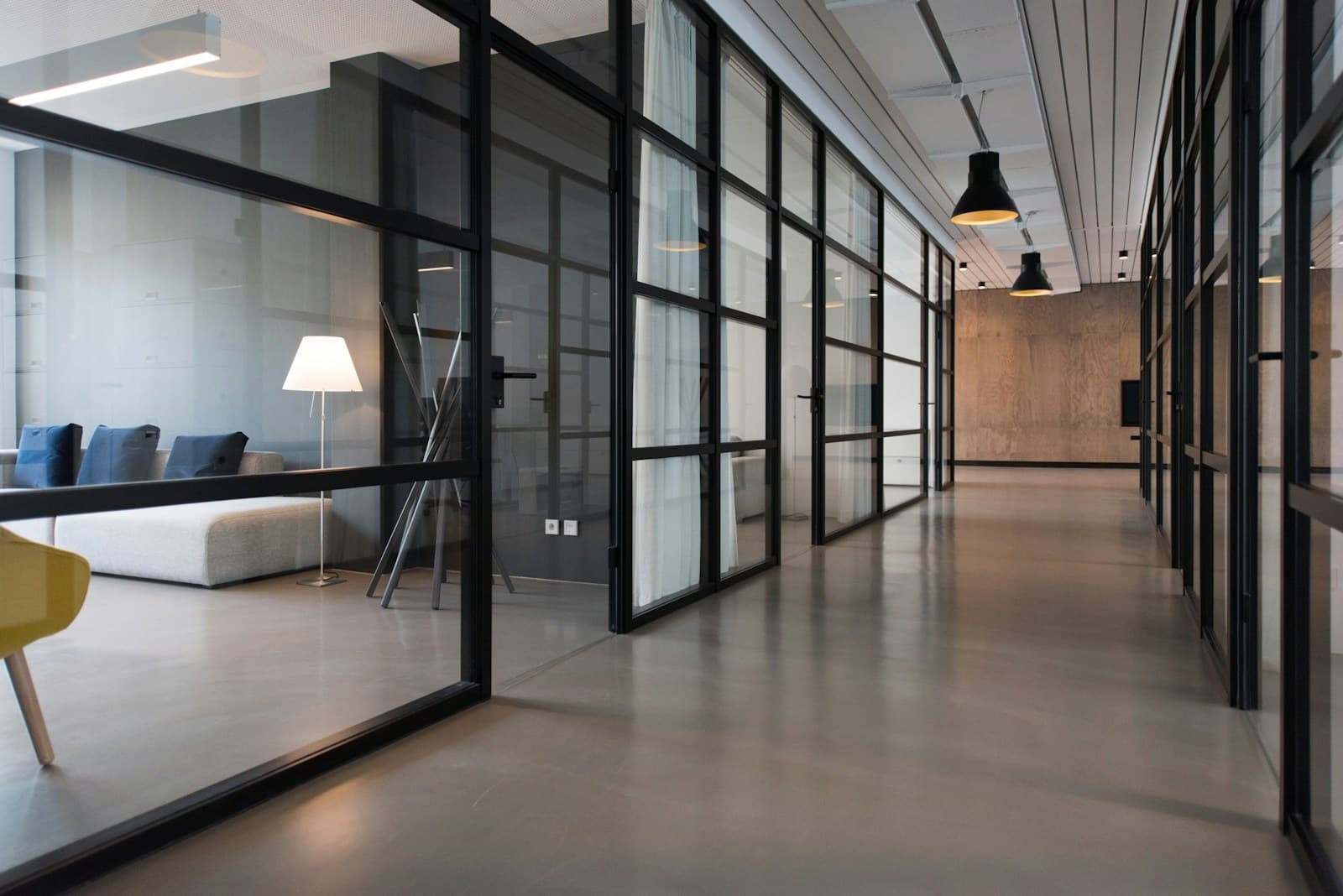 Light-filled creative workspace